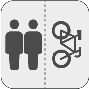 ルーフテント収容人数:大人2人＆自転車